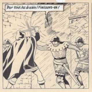 De Moor, Bob - 1 Page originale + album de luxe - De Leeuw van Vlaanderen / Le Lion de Flandre - (p.31) - 1949 | Catawiki