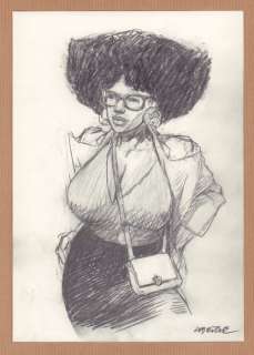 Liberatore, Tanino - 1 Original drawing - Portrait de femme | Catawiki