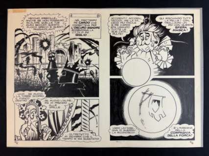 Magnus e Romanini - 1 Original page - La Compagnia della Forca - Il Ritorno di Gerardo | Catawiki