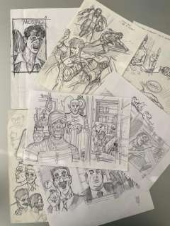 Siniscalchi, Luigi - 7 Original preliminary drawing - Dylan Dog | Catawiki