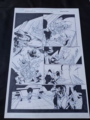Ferreira / Poggi - 1 Original page - Spoderman: Blood Hunt