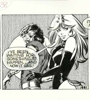 Enric Badia Romero - 1 Original page - Axa - strip #1981 - The escapist - 1985 | Catawiki