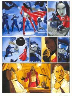 Enrico Marini - Planche originale n°8 - Rapaces 4 - Rapaces