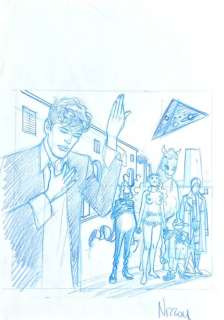 Nizzoli, Marco - 1 Original preliminary page - Dylan Dog | Catawiki