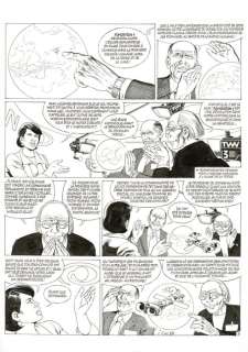 Mitton, Jean-Yves - 1 Original page - Demain ... Mars - Fecondation - 2013 | Catawiki