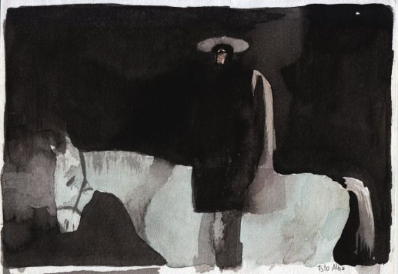 Alba, Tyto - 1 Original colour drawing - Dos Espíritus - 2013 | Catawiki