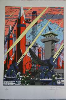 Jacobs. | Â« Le Secret de l’Espadon Â». Ed. Blake et Mortimer 1986. Portfolio | Tessier Sarrou