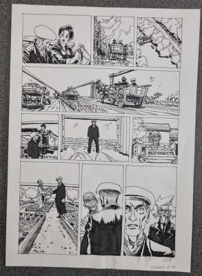 Gess - 1 Original page - Les contes de la pieuvre - Un destin de trouveur - 2019 | Catawiki