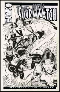 Lim, Ron - STORMWATCH (1993-97) #28 Cover
