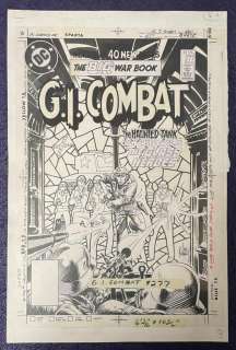 Joe Kubert G. I. Combat #277 Cover Art. | Weiss Auctions