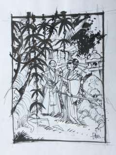 Hub | original drawing in black ink  - Plan for BD Must silkscreen print  - Okko | Catawiki