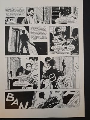 Micheluzzi, Attilio - 1 Original page - Salvatore Giuliano: Consummatum Est! | Catawiki