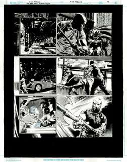 The Bat-Man: Second Knight #1 p.42 - Bat-Man vs Hangman! | Comic Book Art Gallery