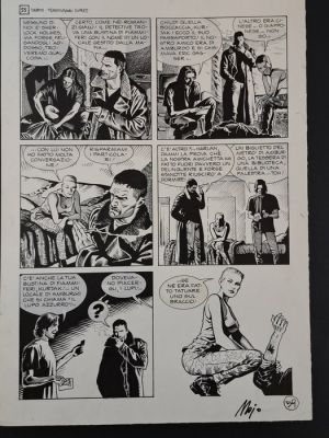 Boselli, Majo - 1 Original page - Dampyr: Transilvania Express | Catawiki