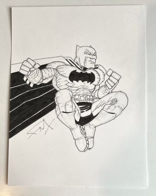Frank Miller - 1 Original drawing - Batman - Comicon San Diego - 2023 | Catawiki
