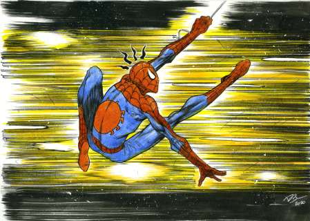 Vlad Legostaev - Spidey - Color Pinup