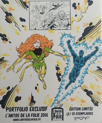 Chris Malgrain - 1 Original colour drawing - The Formidables, X-Men - 2016 | Catawiki