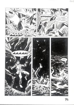 Baggi, Alessandro - 1 Original page - Dylan Dog | Catawiki