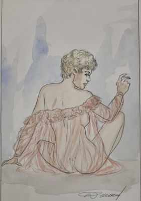 Renaud - 1 Original colour drawing - Jessica Blandy | Catawiki