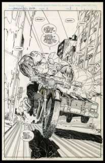 Larsen, Erik - SAVAGE DRAGON / DESTROYER DUCK #1 Splash Page