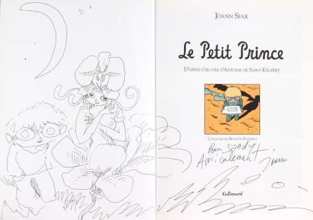 Sfar | Le Petit prince (eo 2008) agrémenté d’une… | Millon