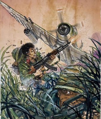 Gimenez, Juan - 1 Original cover - (Viet) ‘Nam - 1991