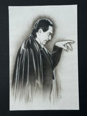 Jeff Pittarelli - 1 Original drawing - Schauspieler Bela Lugosi ist Dracula - 2007 | Catawiki