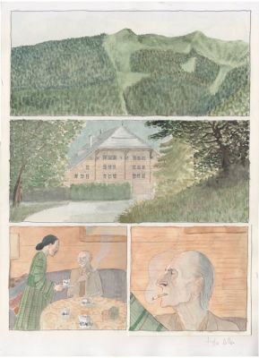 Alba, Tyto - 1 Original colour page - Balthus - 2018 | Catawiki