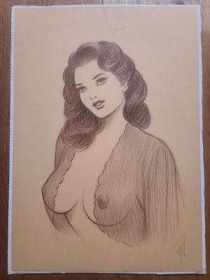 Laurent Paturaud - 1 Original drawing - Charme | Catawiki