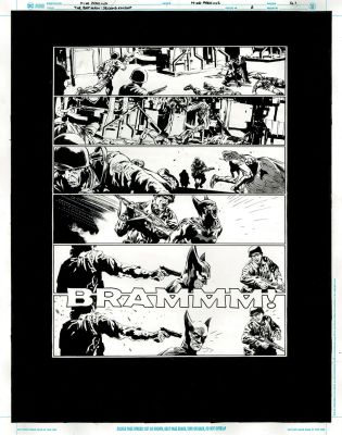 The Bat-Man: Second Knight #2 p.41 - Bat-Man vs Military! | Comic Book Art Gallery