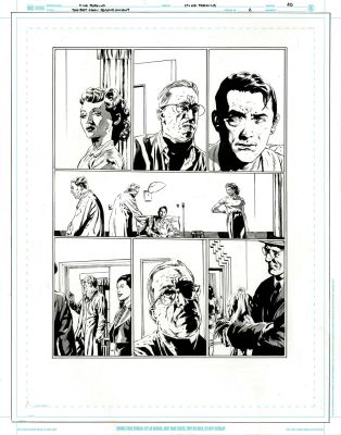The Bat-Man: Second Knight #2 p.20 - Julie, Bruce, Gordon, Lois & Clark | Comic Book Art Gallery