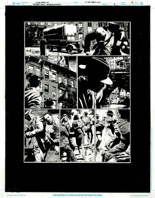 The Bat-Man: Second Knight #2 p.03 - Clark’s “Crowd Control”! | Comic Book Art Gallery