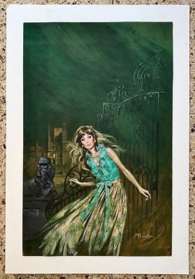 Pujolar, Albert - 1 Original colour drawing - Terror - 1965