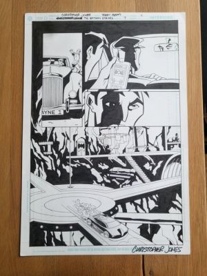 Christopher Jones / Terry Beatty Original page - Batman - Strikes #7 pg. 4 - 2005 | Catawiki