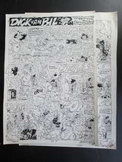 Schreurs, Eric | 2 Original pages (complete episode)  - Dick van Bil  - (1991) | Catawiki