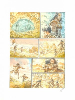 Grun | Planche originale n°46 - Les Hautes Herbes | Daniel Maghen