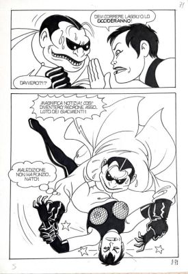 Magnus - 1 Original page - Necron #8 - n. 8 - Gli Uomini Pesce - 1981 | Catawiki