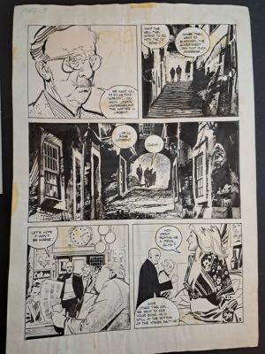 Breccia, Alberto - 1 Original page - Agente Nessuno