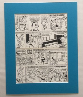 Devos, Jacques - 1 Original page - Génial Olivier - Maak je niet dik!.../Gym-notes. - 1977 | Catawiki