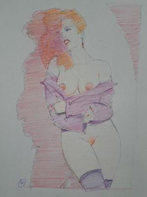 Frollo, Leone - 1 Original colour drawing - Mona Street Colors