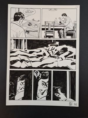 Stano; Medda - 1 Original page - Dylan Dog: L’Ospite Sgradito - 2006 | Catawiki