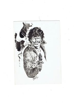 Malik (William Tai) - 1 Original drawing - Archie Cash - 1980