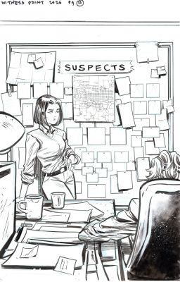 SOO LEE - WITNESS POINT #1 PAGE 22 (SOO LEE ORIGINAL INTERIOR ART)