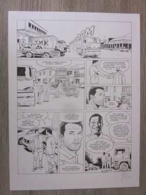 Bourgne, Marc - 1 Original page - Michel Vaillant - Nouvelle Saison T5, Renaissance, planche 18 - 2016