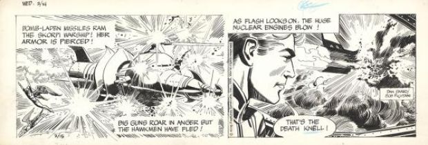 Dan Barry | Strip original n°2/15 - Flash Gordon | Daniel Maghen