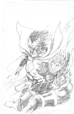 X-VENGERS #1 CHRIS CAMPANA ORIGINAL COVER ART | Scott’s Collectables