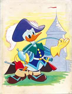 A.VERGANI - Paperino moschettiere | Little Nemo