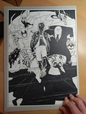 Marco Foderà - 1 Original drawing - Spider-Man - Into the spiderverse - 2018 | Catawiki