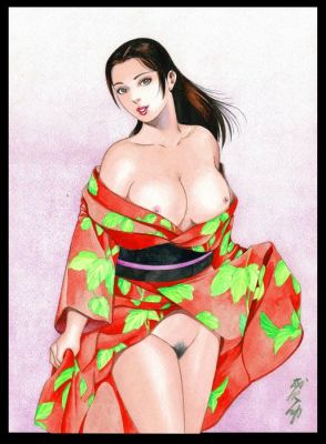 Narisawa, Isao - 1 Original cover - illustration | Catawiki