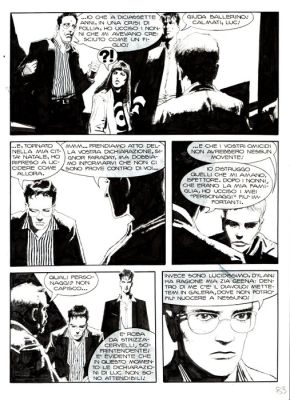 Roi, Corrado - 1 Original page - Dylan Dog #259 - "Da una lontana galassia" - 2008 | Catawiki